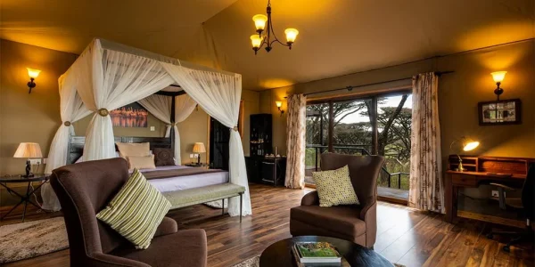Ngorongoro Lion’s Paw Camp Honeymoon suite