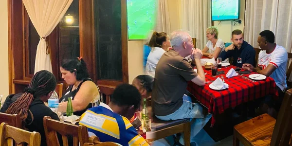 Restaurant at Peak Hotel-Karatu