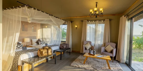 Serengeti Mara River Camp Twin Room